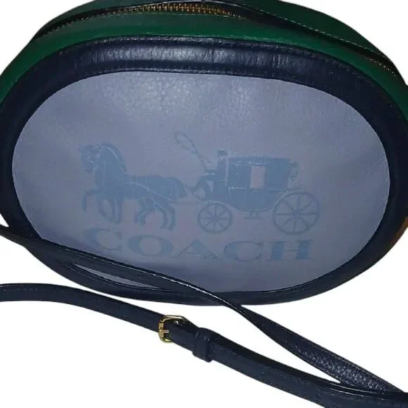 Coach Camera Bag i Colorblock wi Horse and Carriage C5777 $328 FREE shipping - Picture 2 of 5
